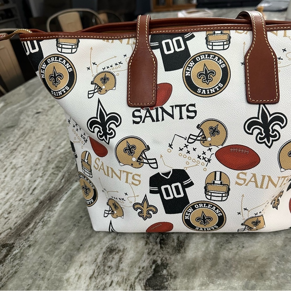 Dooney & Bourke NFL New Orleans Saints Tote - SAINTS - Picture 6 of 11